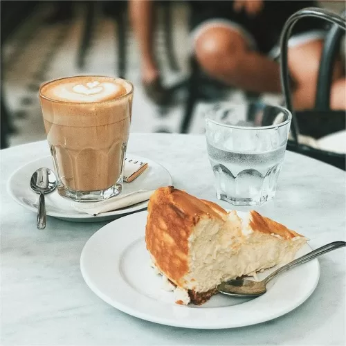 Combine salted coffee and pastries for a more attractive morning